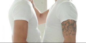 Real couple - Massimo Piano & Klein Kerr butt Hook up