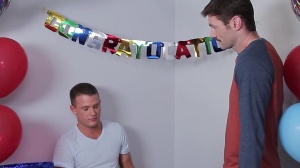kinky Uncle Dennis - Dennis West & Scott Riley ass Hook up