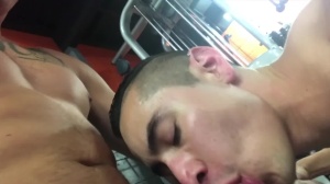 dudes In Public 8 – Gym - oral sex Sex