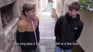 non-professional men receive poked by a stranger for cash