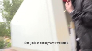Shy brunette twink got screwed for cash