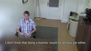 Reality hardcore sex with european fella