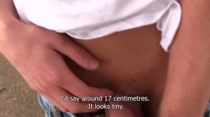 adorable bicurious Czech lad plows for cash
