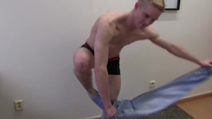 A carpenter plows to push his career forward