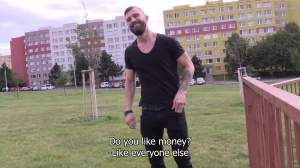 admirable looking teen skanks himself out