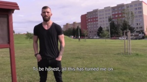 admirable looking teen skanks himself out