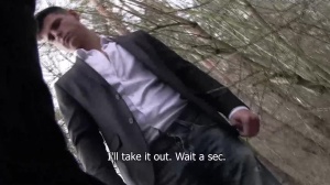 Posh looking Czech chap in tasty action