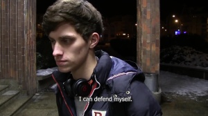 A good twink got poked in the garden