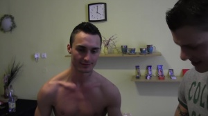 Two straight teens in a hotel room reality hammer
