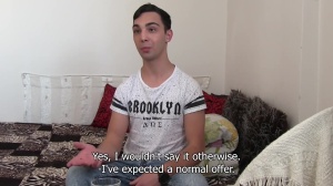An delightsome lad turned into a tasty sell-out skank