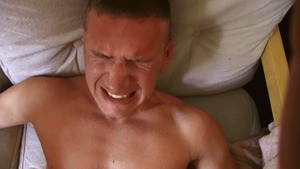 Screaming babe enjoying painfully ass nailing