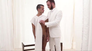 MissionaryBoys - Juicy Elder Land impressed by penis stranger