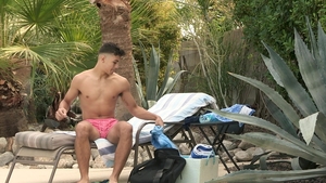 Brother Crush - Young Alex Riley moaning