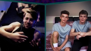 DrillMyHole.com - Handjob together with Dante Colle with Cole