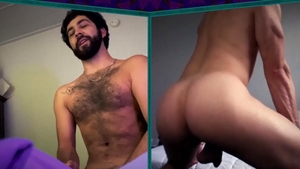 DrillMyHole.com: American Luis Rubi masturbating in the bed