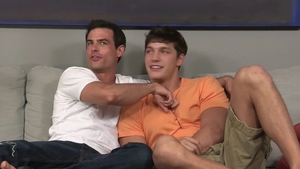 Sean Cody: Brandon Cody escorted by Daniel butt fucking