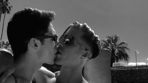HotHouse - Devin Franco beside Ian Frost tongue kissing