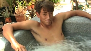 ZackRandall.net: Huge balls Groovy Dave masturbation