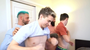 Twink Trade - Hardcore sex next to naughty hunk