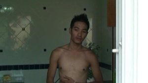GayAsianNetwork - Twink boy enjoys hard pounding