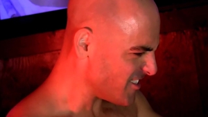 FetishMen: Shaved Dominic Pacifico ass fucking in the club