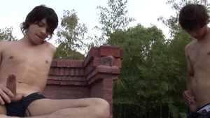 BoyFun: Pierced Simon Levi expose uncut dick