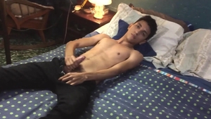 BarebackLatinoz: Solo young Santiago latino pumping