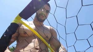 GayRoom: Hard slamming together with Aiden Hart & Arad Winwin