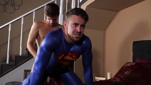 ManUpFilms - Gay Dante Colle in spandex jerking big cock