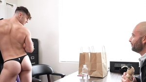 ManUpFilms: Gay Jax Phoenix jerking Michael Boston