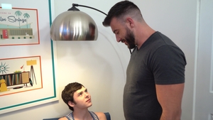 Family Dick: Stepdad Helps Dakota Learn About Hard Men