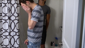 Brother Crush: Scared and Jerking: A Stepbro Tale