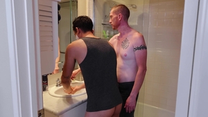Family Dick: Bareback Stepfather-Son Love in the Shower