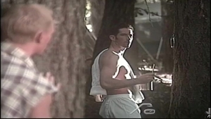 Falcon Studios: Lumberjacks Join Solo Fapper In Woods