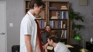 Men: Joey Shows off His Naughty Blowjob Skills
