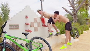 Biker Boys Go Full Throttle in the Park