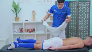 Soccer Stars Secretly Swap Physio Roles - With a Dirty Twist!