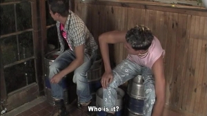 Filling Him Up: DJ's Wet and Wild Party