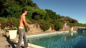 Next Door Twink: Wet, Wild Tug of War Showdown