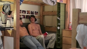Dick Dorm: Sneaky Cam in Roommate's Dorm