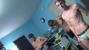 Dick Dorm: Bros Breaking Bonds at a Dorm Bash