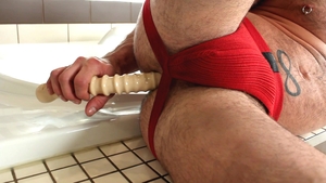 maskurbate: Young Manuel and the Giant Stryker Dildo