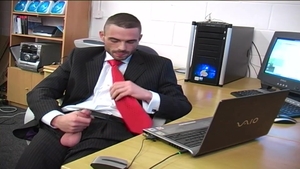 menatplay: Alone In The Office: Marcel's Kinky Delight