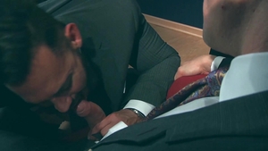 menatplay: Ivan's Cum all Over Viktor's Suit Jacket