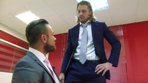 menatplay: Johan's Long Hair, Long Dildo?