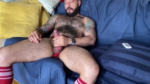 Men Over 30: Latino Stallion Mounts His Toy
