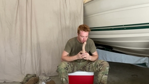 Active Duty: Dacotah Red's Alone Time in Uniform
