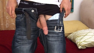 Extra Big Dicks: Frenzied Solo for Tony's Size