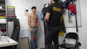 A Captive Artist's Humiliation at the Hands of Security