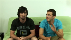 Back-To-Back Strips Reveal Massive Hung Guys